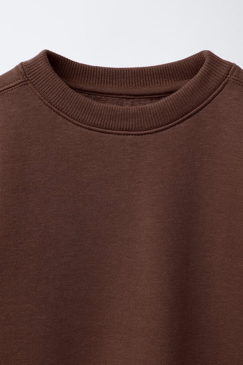 ZARA BASIC SPORTY SWEATSHIRT